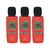Kit 3 Decibelímetro Digital Sonoro 30 A 130db Máx Mín Hold Microfone Alarme Dec-350 Portátil Instrutherm Protetor Vento