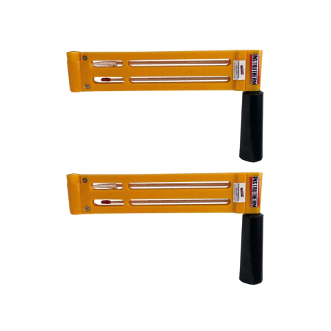 Kit 2 Psicrômetro Termômetro Manual Giratório Temperatura Ambiente -5 A 50°C Bulbo Úmido Seco Psi-100 Portátil Estojo