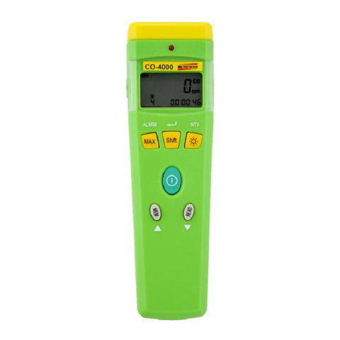 Medidor Monóxido Carbono Digital Escala 0 A 999 Ppm Co-4000 Portátil Instrutherm