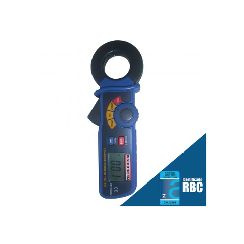Alicate Detector Fuga Digital Corrente Resistência Tensão Garra Va-410 Portátil Instrutherm Certificado Acreditada Rbc