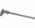 Paquímetro Manual Graduação 200mm/8 Quadridimensional Analógico Aço Universal Mpu-200 Portátil Metrotools Com Estojo