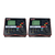 Kit 2 Megôhmetro Digital Tensão 1000 A 5000V Resistência 200 Gigaohm Hold Mi-500 Portátil Instrutherm Maleta Ponta Prova