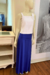 Saia longa e Vestido 2 em 1 - em malha - comprar online