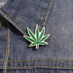 Pins Broche Alfinete Folha da Maconha na internet