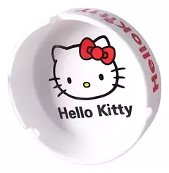 Cinzeiro Cerâmica Hello Kitty