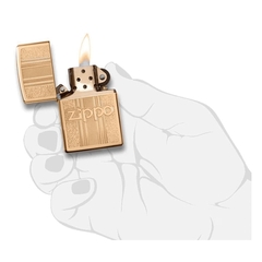 Imagem do Isqueiro Original Logo Dourado