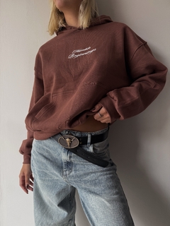 Hoodie cursiva - comprar online