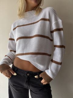 Sweter Rayado polera - comprar online
