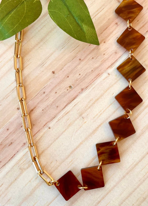 Choker Calmaria I marrom