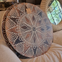 FRIZO MANDALA DE MADERA