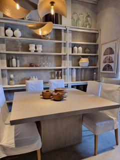 MESA DE COMEDOR CITY BLANCA - tienda online