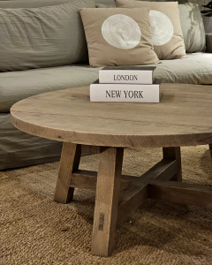 Mesa de Centro franca Tostado 1m en internet