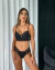 Conjunto de lingerie luxo Manú em renda com bojo e aro de sustentação - comprar online