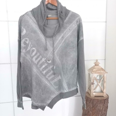 Buzo gamuzado BEYOUTIFUL - 57936 - tienda online