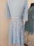 Vestido Tule POA Gola Boneca. COLEÇÃO RENOVE