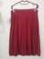 Saia Plissada Midi - Closet Fina Moda