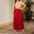 Saia plissada longa - Closet Fina Moda