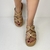 TAMANCO FLATFORM GEORGINA BEGE - Sun Shoes