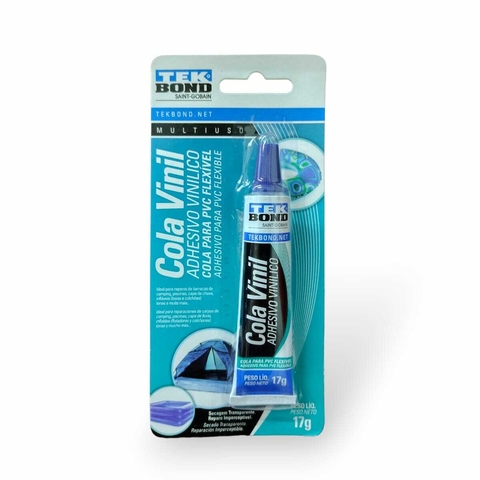 Cola Vinil Para PVC Flexivel 17g Tek Bond