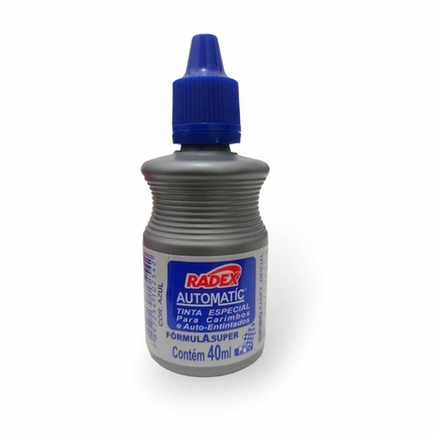 Tinta para Carimbo Automático Automatic Radex - Azul
