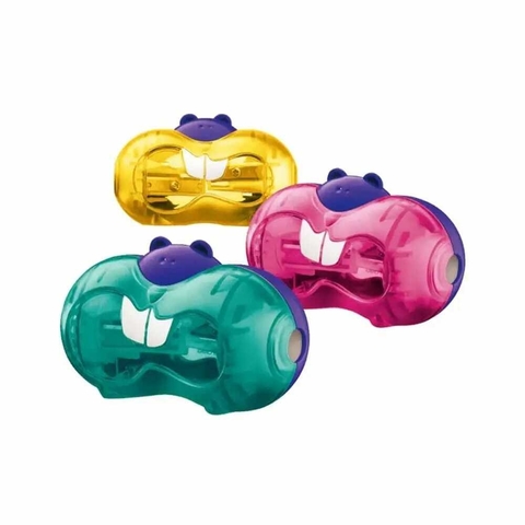 Apontador Croc Croc Castor 2 furos Maped