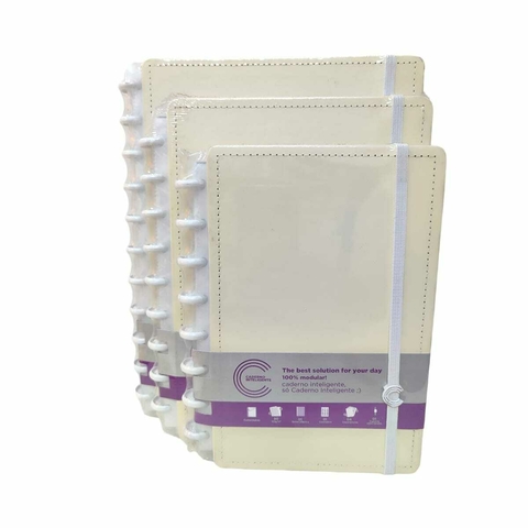 Caderno Inteligente Amarelo Pastel, Grande, Médio, A5, Inteligine