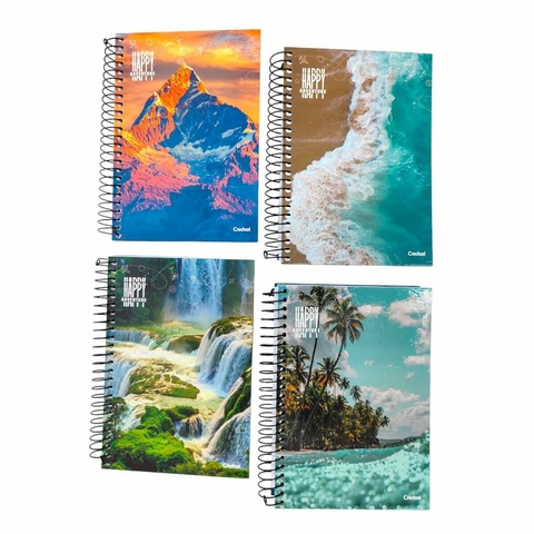 Caderno 1/4 Heppy Credeal