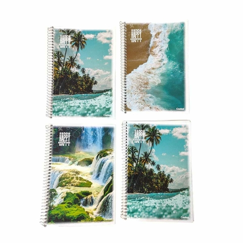 Caderno pequeno 1/4 48 fls