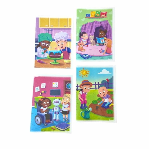 Caderno Brochura pequeno 48 Folhas