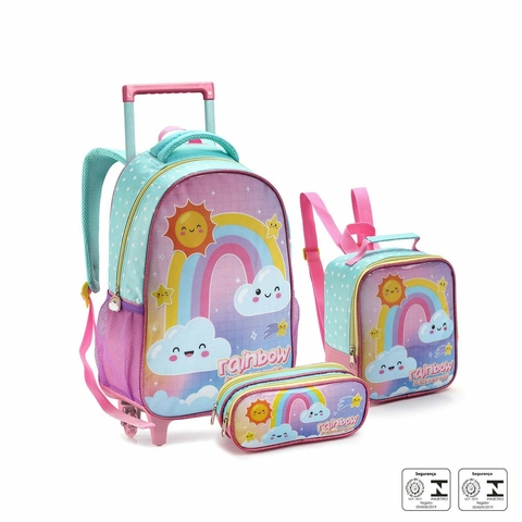 KIT ESCOLAR INFANTIL ARCO-IRIS