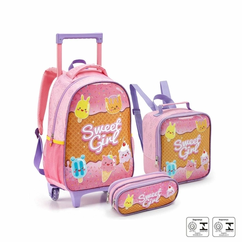 KIT ESCOLAR INFANTIL SWEET GIRL