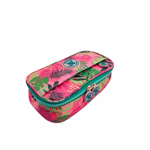 Estojo Box Xeryus Floral Rosa