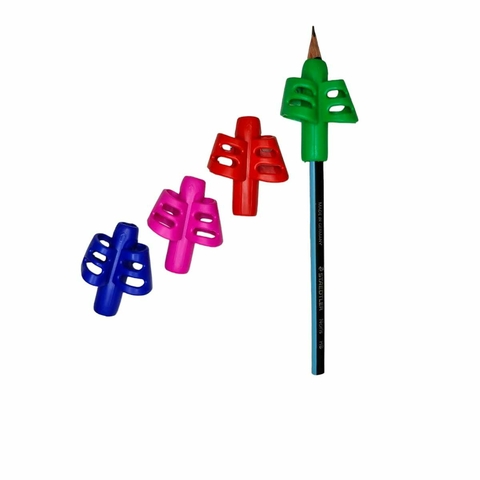 Adaptador para Escrita Apoio De Dedos p/ segura lápis ou caneta