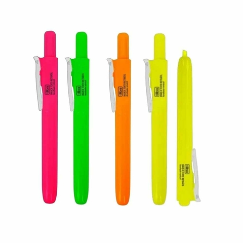 Marca Texto Retrátil Unidade - Tilibra