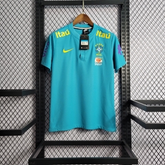 Camisa Pré-Treino Seleção Brasileira 2021 - 10 e Faixa Imports