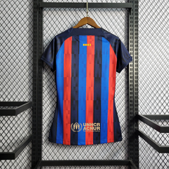 Camisa Feminina Titular Barcelona 22/23 - 10 e Faixa Imports