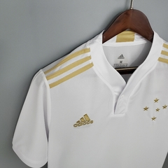 Camisa Cruzeiro Centenária Branca - 10 e Faixa Imports