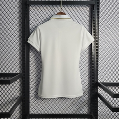 Camisa Polo Feminina Seleção Brasileira Branca 2022 na internet