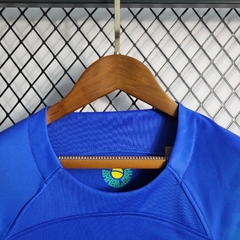 Camisa Reserva Feminina Seleção Brasileira Copa 2022 na internet