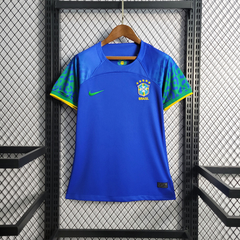 Camisa Reserva Feminina Seleção Brasileira Copa 2022