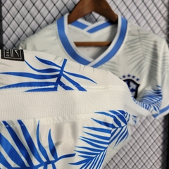 Camisa Feminina Branca Seleção Brasileira 2022 na internet
