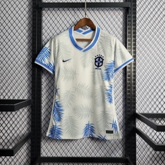 Camisa Feminina Branca Seleção Brasileira 2022