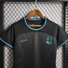 Camisa Feminina Preta Seleção Brasileira 2022 Edição Especial - comprar online