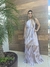 Vestido longo em tule