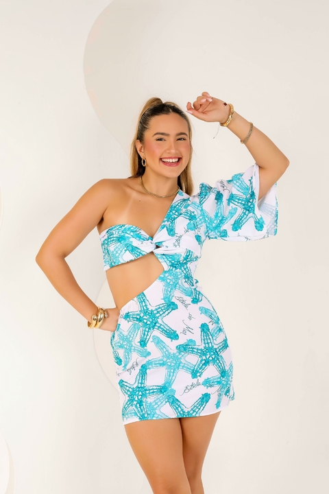 Vestido nó peito - comprar online