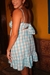 Vestido xadrez na internet