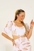 Vestido nó com mangas - comprar online