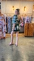 Vestido nó peito na internet