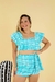 Conjunto Short saia e cropped manga - comprar online