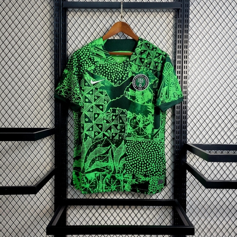 Camisa da Nigéria Green 22/23 - Masculino Torcedor